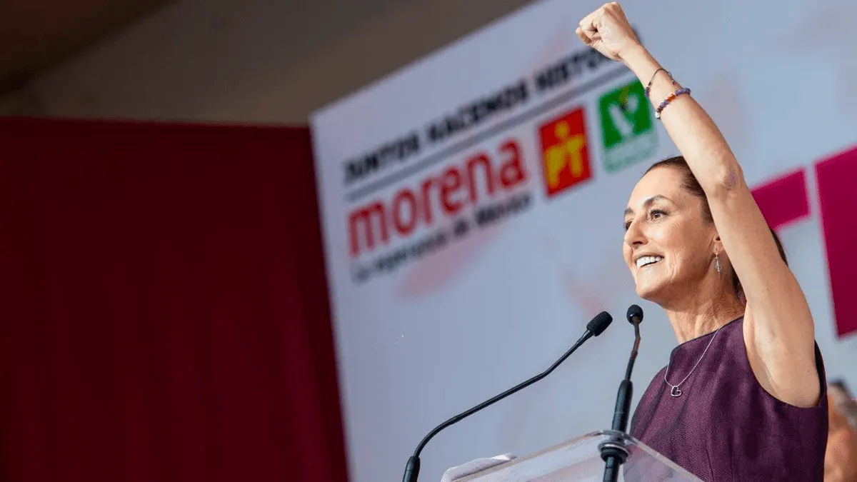 Claudia Sheinbaum ganadora de la encuesta del partido Morena