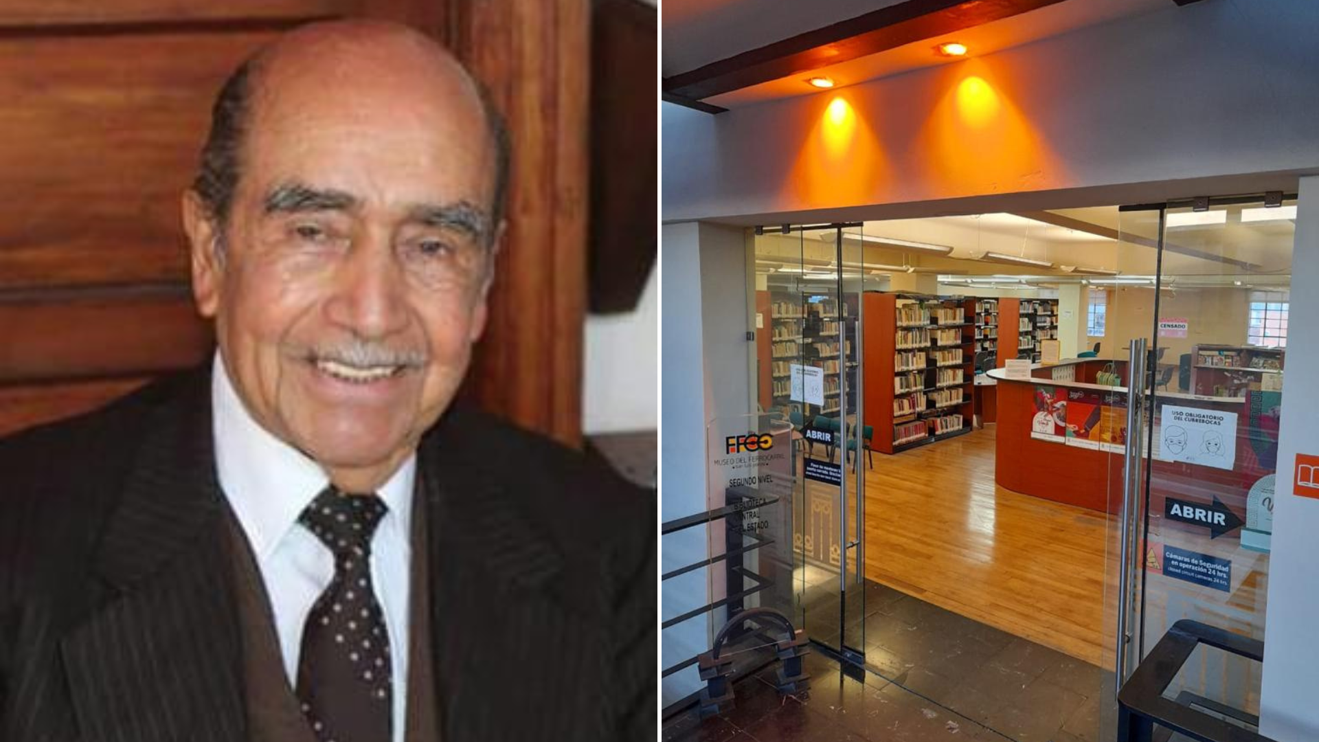 Realizarán homenaje póstumo al maestro Antonio Almazán en la Biblioteca Central del Estado