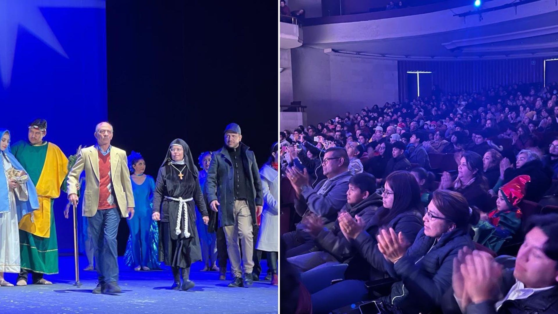 Un éxito “La vendedora de fósforos” en el teatro de la paz