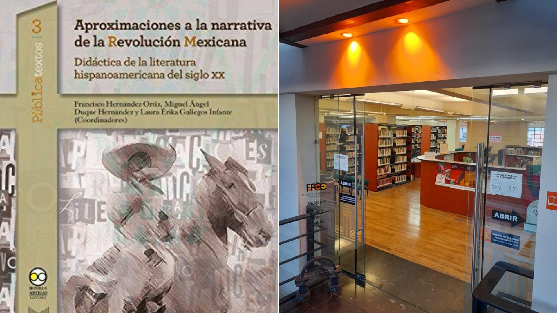 SECULT invita a la presentación del libro «Aproximaciones a la narrativa de la revolución mexicana»