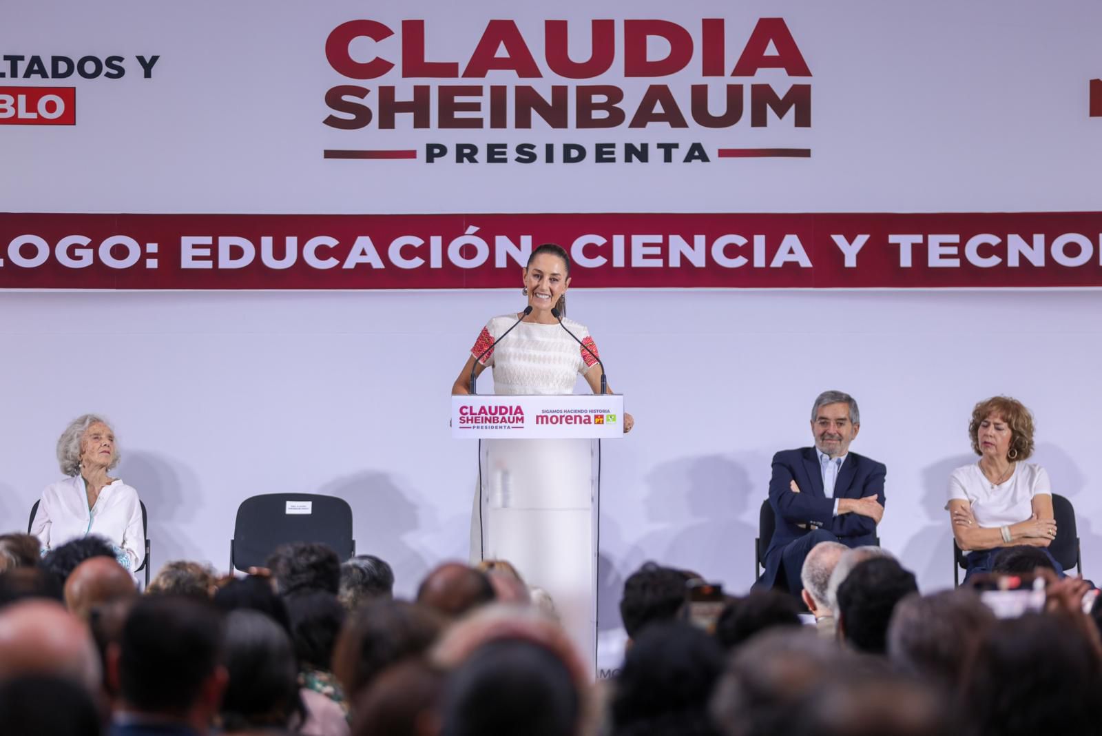 NUESTRO GOBIERNO ESTARÁ MARCADO POR EL APOYO A LA CIENCIA, LA TECNOLOGÍA Y LA EDUCACIÓN: CLAUDIA SHEINBAUM EN DIÁLOGO CON CIENTÍFICOS Y ACADÉMICOS