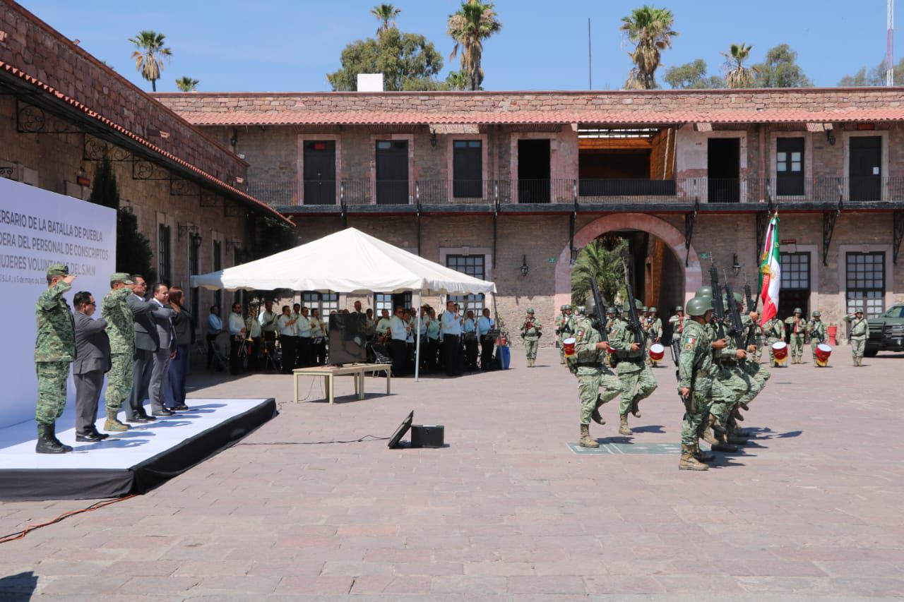 CONMEMORAN EN SAN LUIS POTOSÍ EL CLXII ANIVERSARIO DE LA BATALLA DE PUEBLA