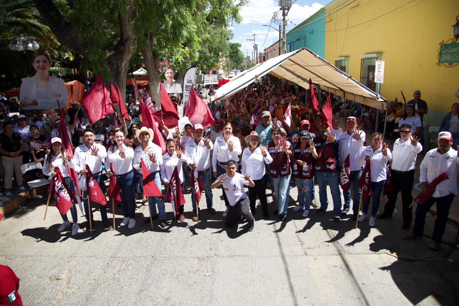 RITA OZALIA RODRÍGUEZ VELÁZQUEZ PROMUEVE SEGUNDO PISO DE LA CUARTA TRANSFORMACIÓN Y PARTICIPACIÓN CIUDADANA.