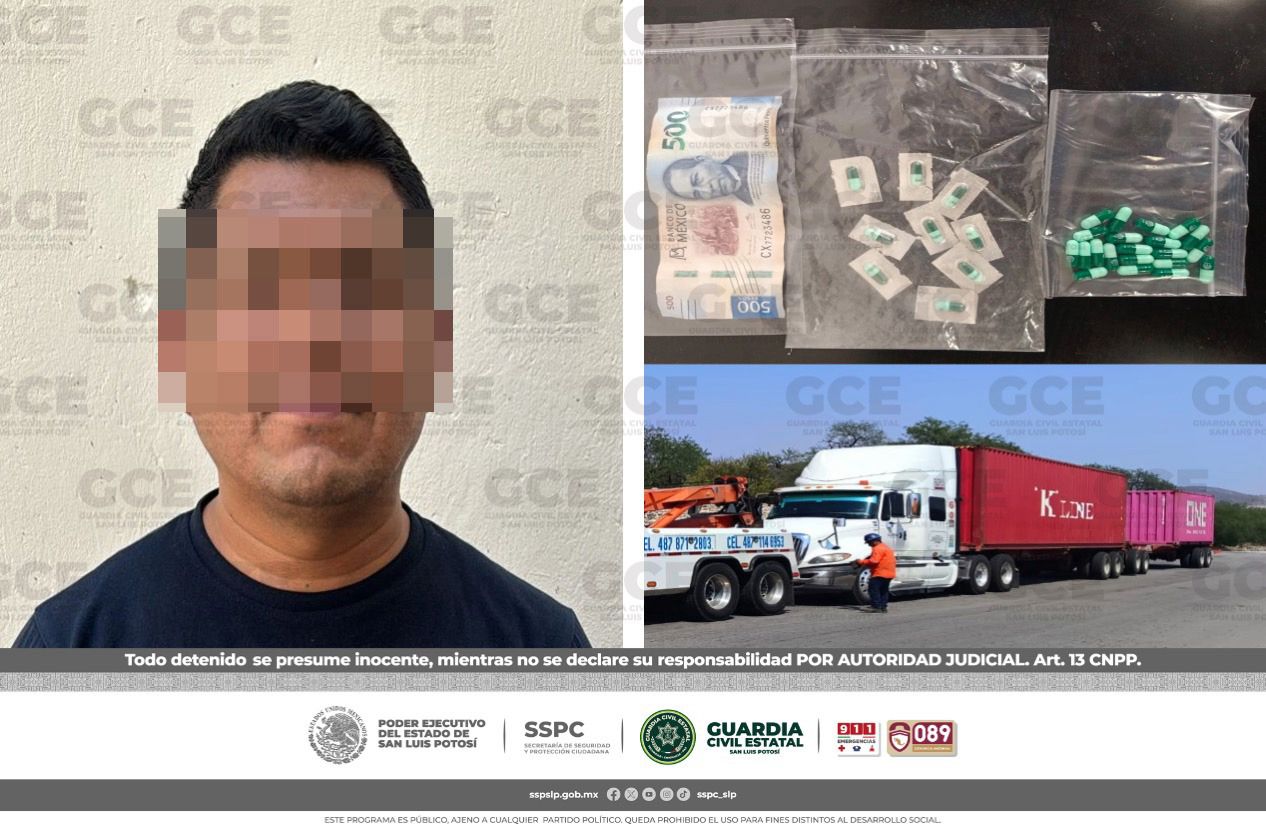 DIVISIÓN CAMINOS DE GUARDIA CIVIL ESTATAL DETIENE A CONDUCTOR CON DROGA Y POR POSIBLE COHECHO