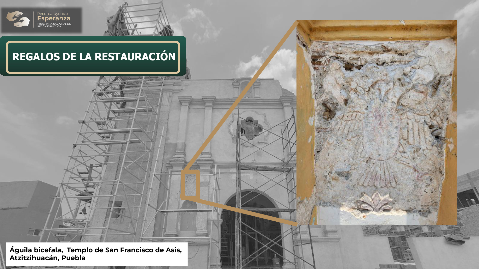 Secretaría de Cultura presenta: ‘Regalos de la restauración’, hallazgos de la reconstrucción del patrimonio cultural