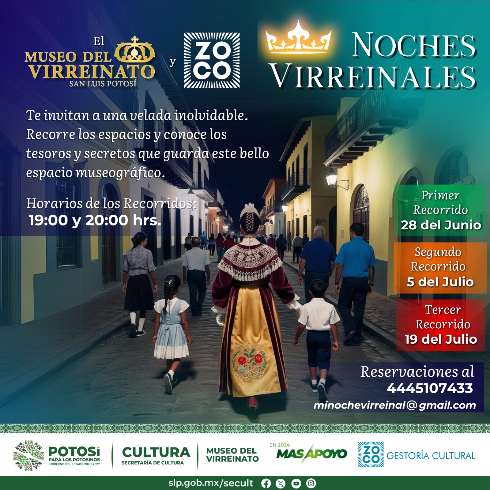 “NOCHES VIRREINALES” EN EL MUSEO DEL VIRREINATO