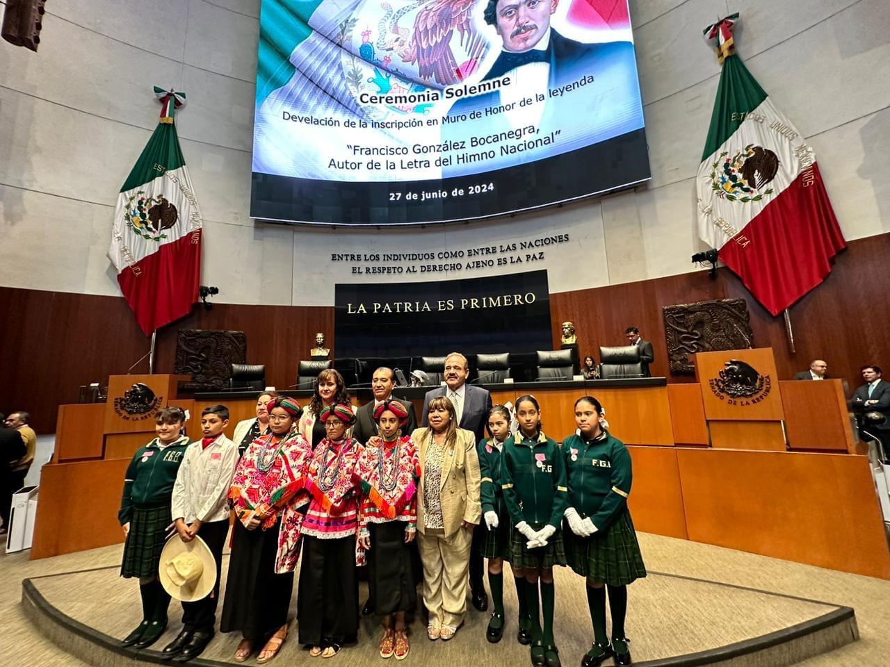 SENADO DE LA REPÚBLICA RINDE HOMENAJE AL POTOSINO FRANCISCO GONZÁLEZ BOCANEGRA