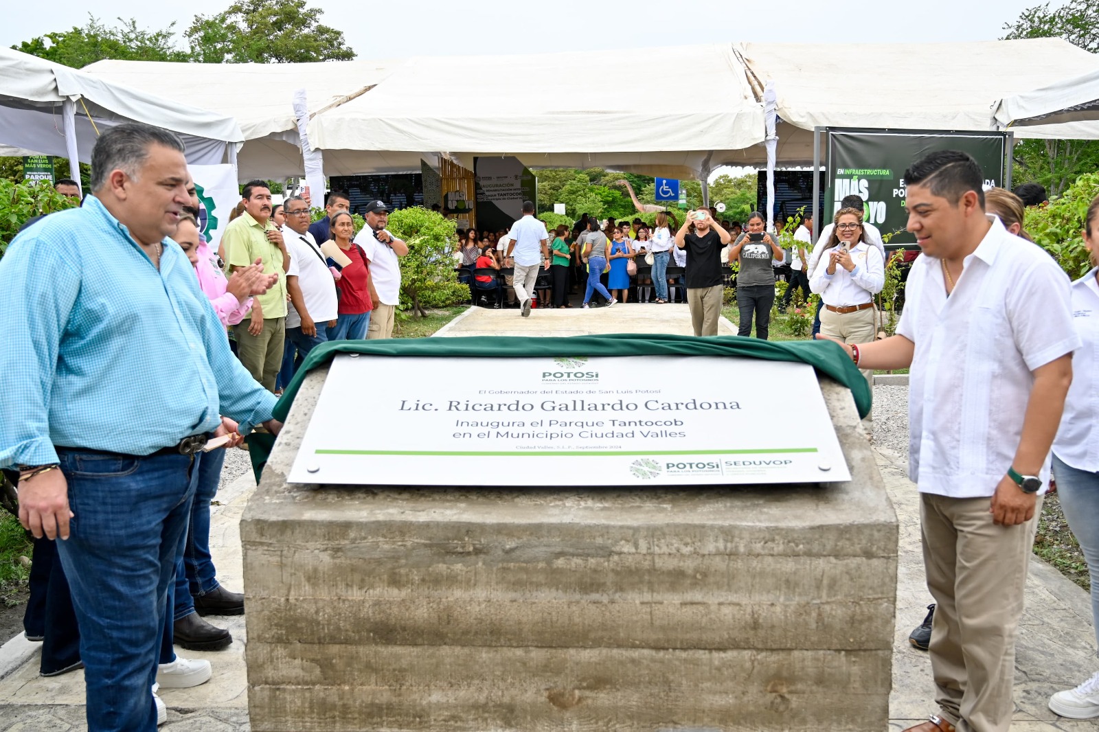 RICARDO GALLARDO RESCATA PARQUE TANTOCOB