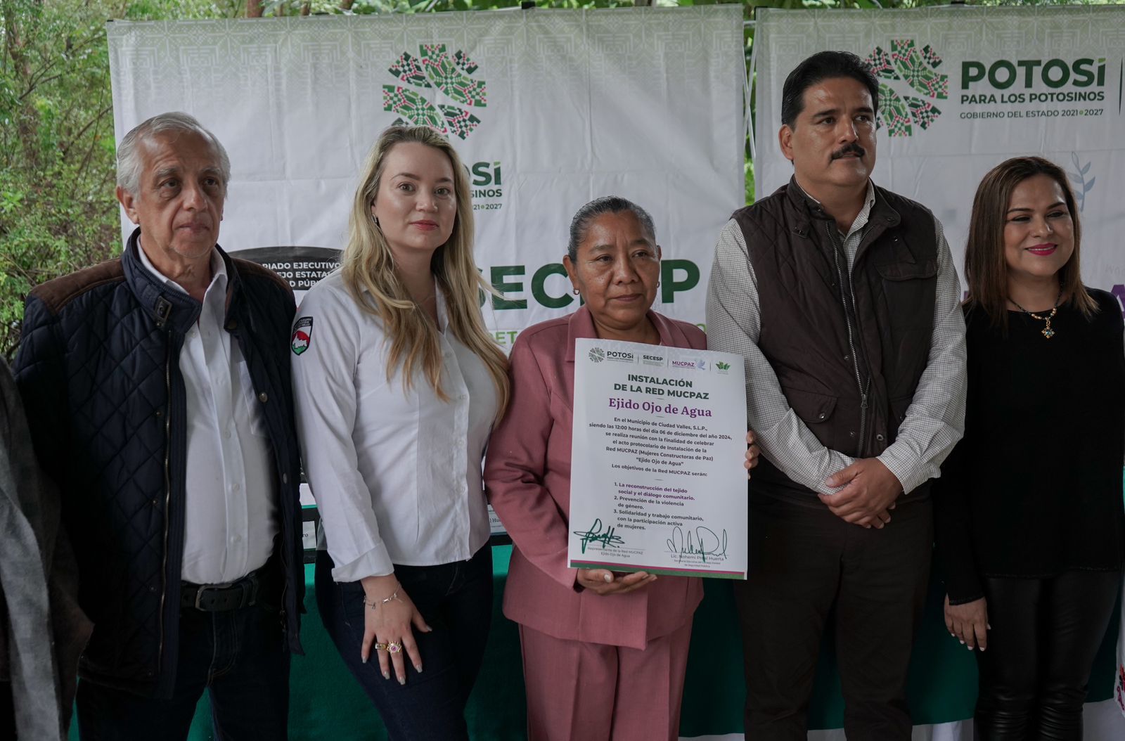 EJECUTIVO ESTATAL INSTALA NUEVA RED DE MUJERES CONSTRUCTORAS DE PAZ