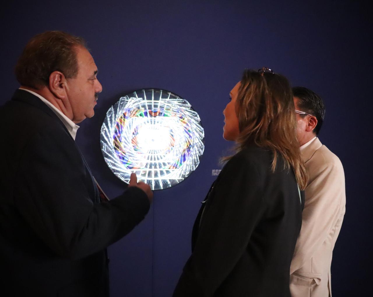 Secretaría de Cultura inaugura “Ecos Cromáticos”, en el Museo Federico Silva.