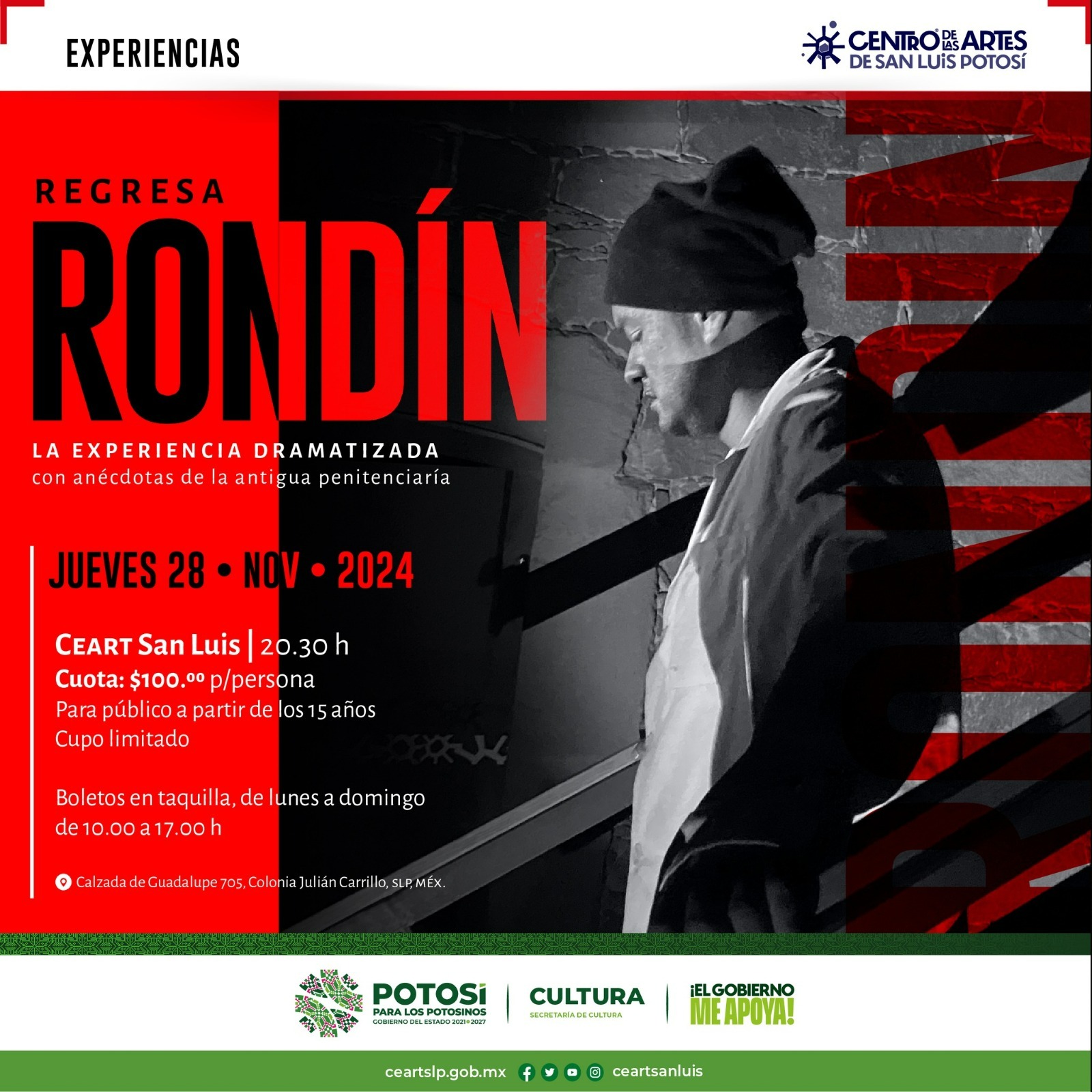 “RONDÍN EN EL CEART” EXPERIENCIA NOCTURNA CON ANÉCDOTAS ESTREMECEDORAS DE LA ANTIGUA PENITENCIARIA