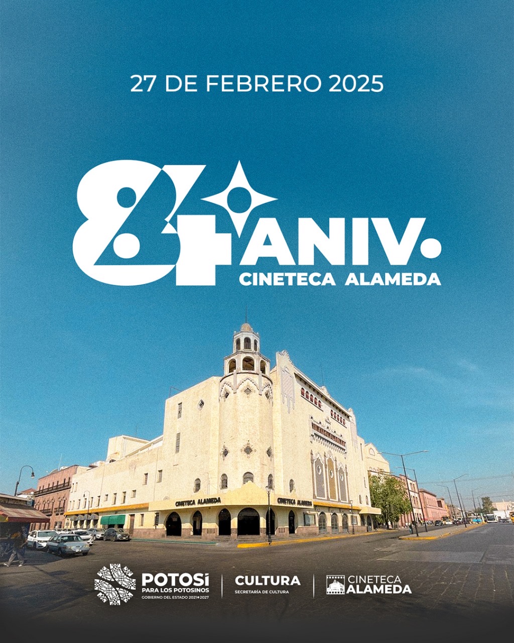 RUMBO AL 84 ANIVERSARIO DE CINETECA ALAMEDA