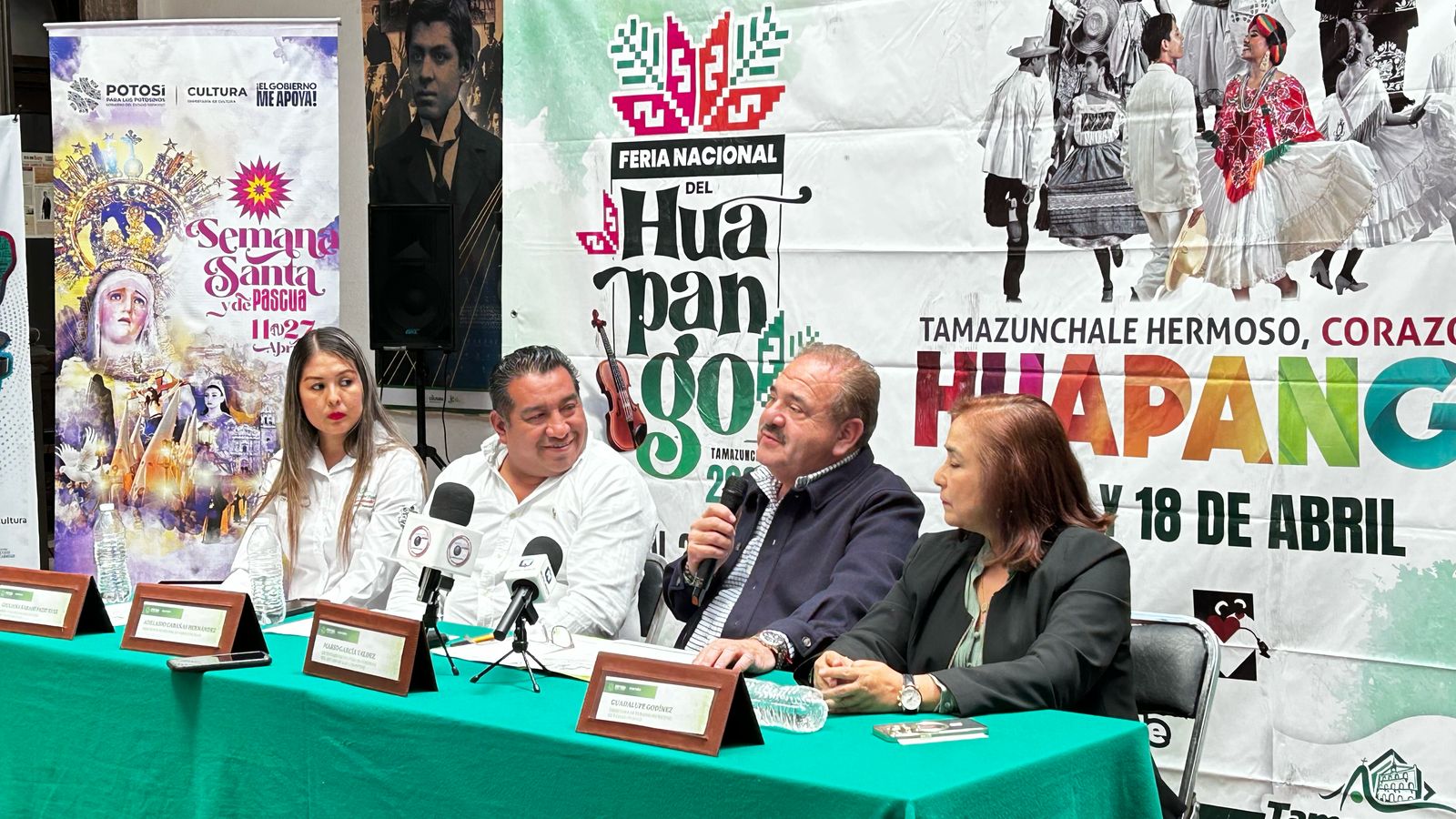 PRESENTAN LA FERIA NACIONAL DEL HUAPANGO, QUE SE EFECTUARÁ EN TAMAZUNCHALE