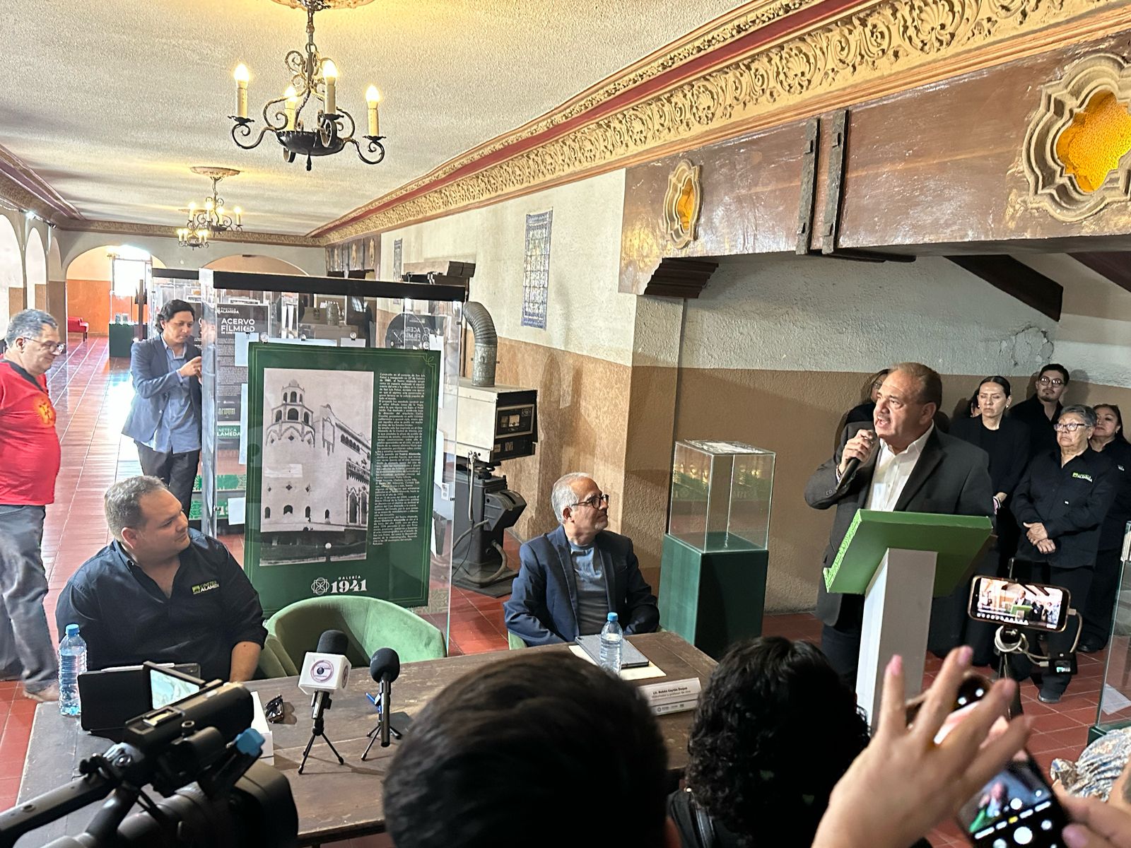 GRAN INAUGURACIÓN DEL ACERVO FÍLMICO DE CINETECA ALAMEDA