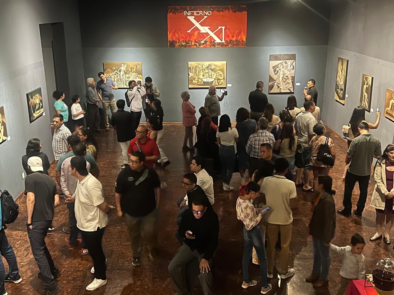 SECRETARIA DE CULTURA INAUGURA EXPOSICIONES “INFIERNO XXI” Y “ACADEMIA DE ARTE VANGUARDIA.