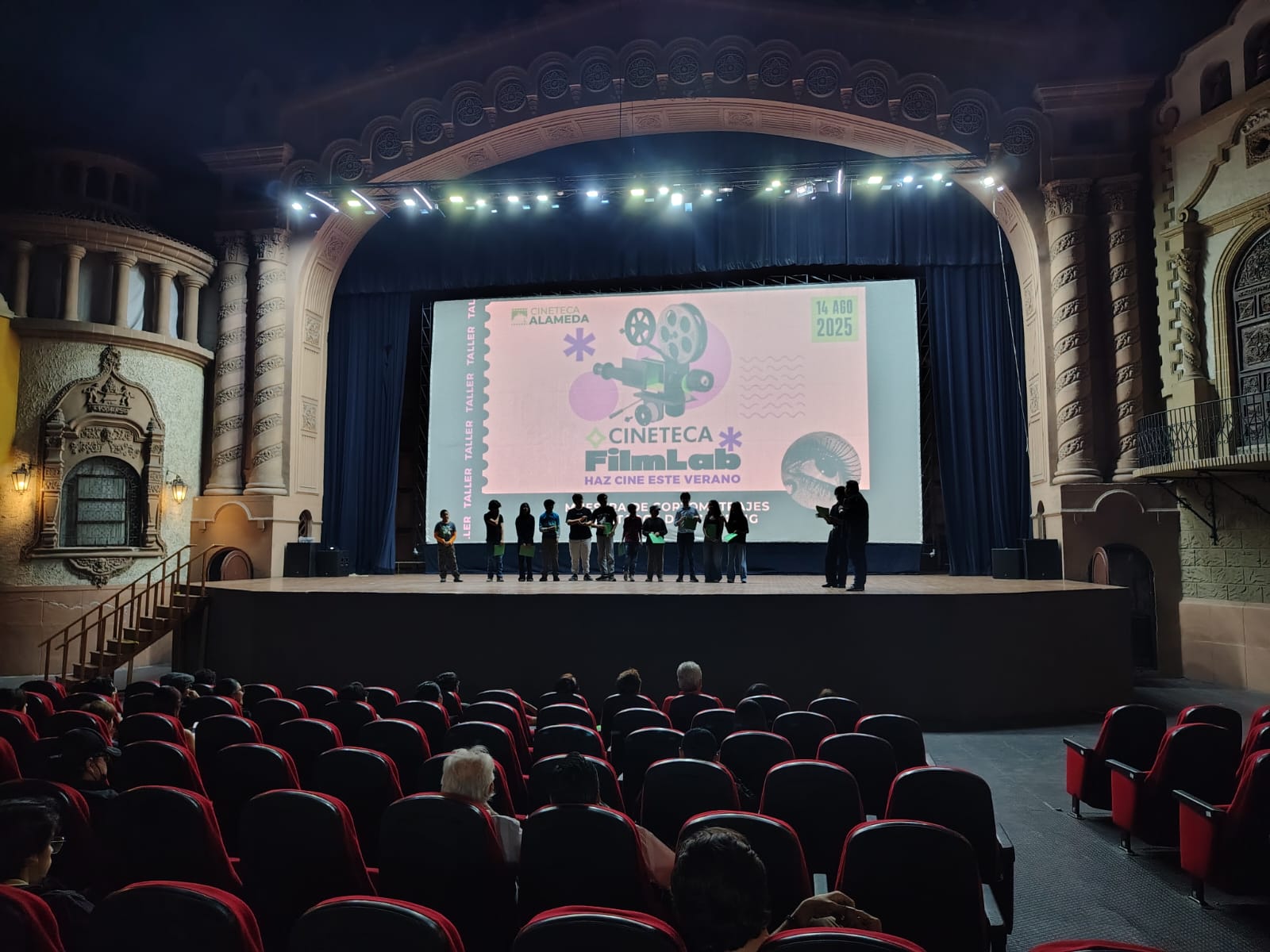 PARTICIPANTES DEL CAMPING “CINETECA FILM LAB” EXHIBEN SUS CORTOMETRAJES