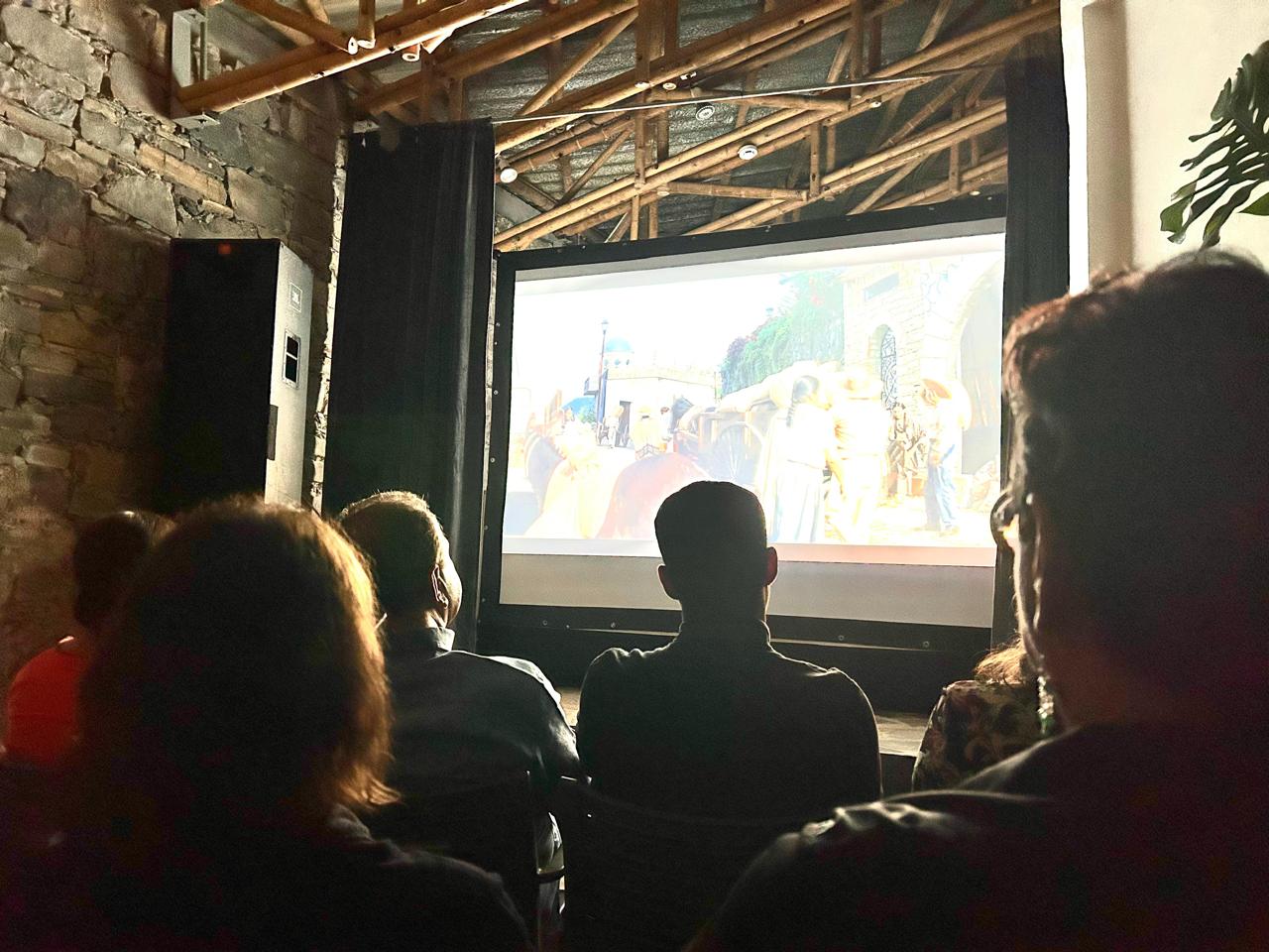 PREESTRENAN PELÍCULA “LEONORA” EN EL JARDÍN ESCULTÓRICO DE XILITLA