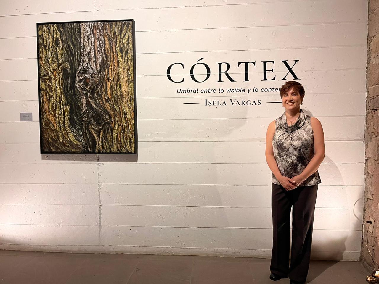 ISELA VARGAS PRESENTA SU OBRA “CÓRTEX: Umbral entre lo visible y lo contenido”