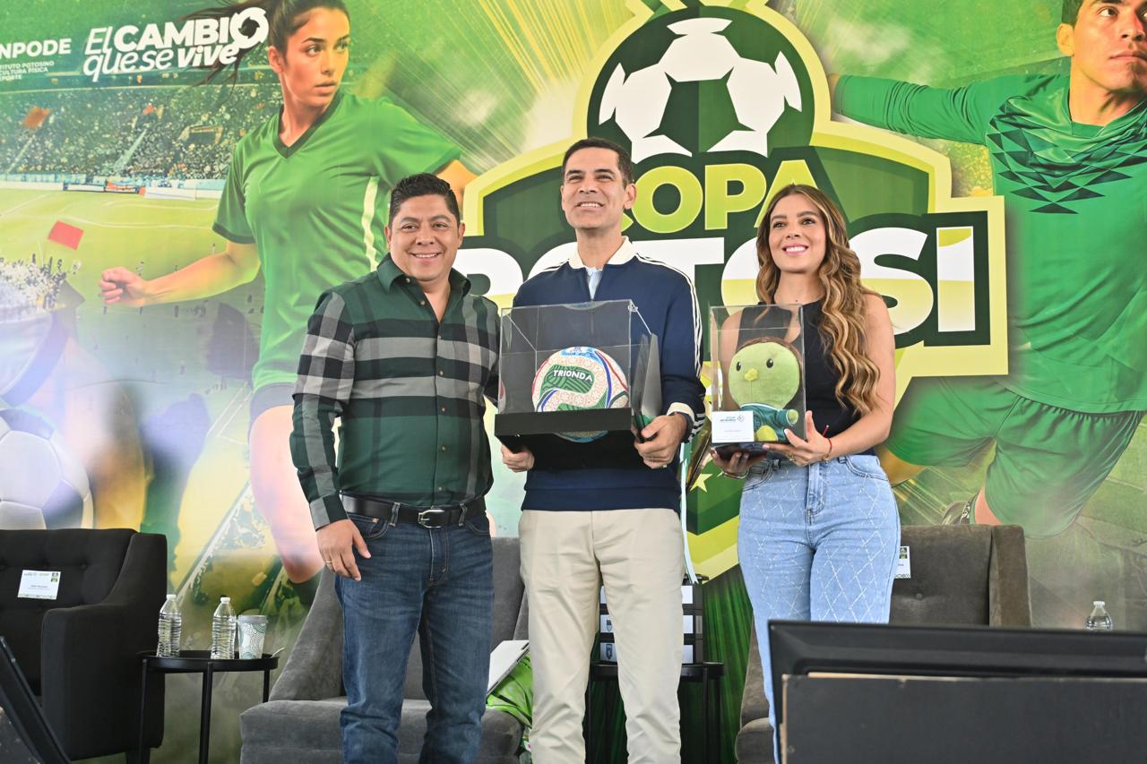 RICARDO GALLARDO Y RAFA MÁRQUEZ PRESENTAN COPA POTOSÍ 2026