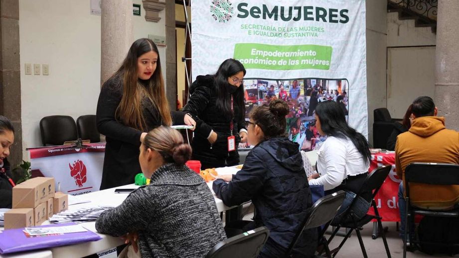 JORNADA LABORAL ABRE NUEVAS OPORTUNIDADES PARA LAS POTOSINAS