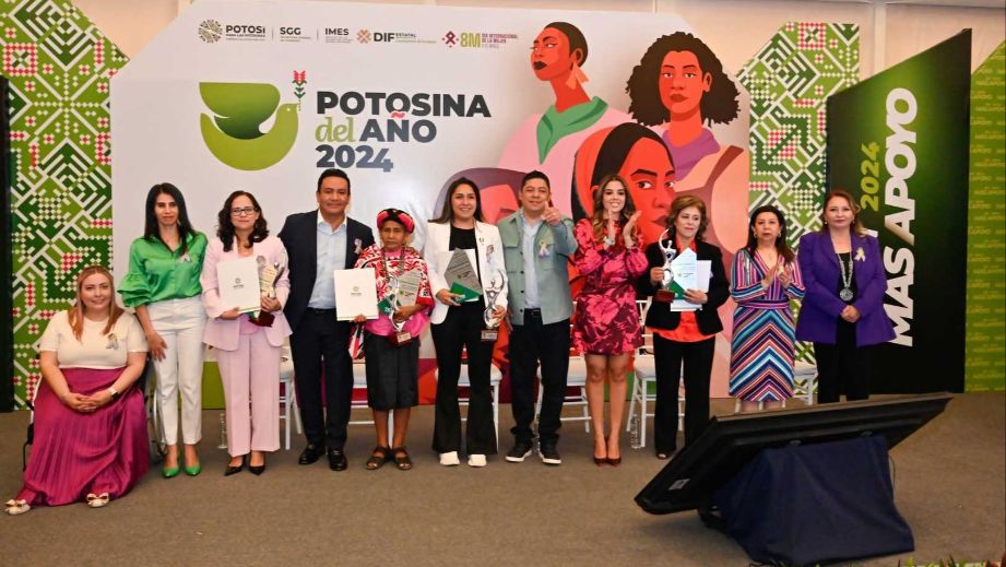 GOBIERNO ESTATAL IMPULSA RECONOCIMIENTO A MUJERES POTOSINAS