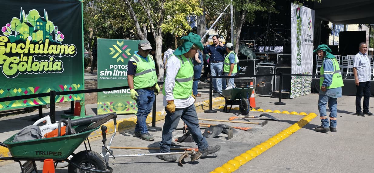 GOBIERNO ESTATAL A TRAVÉS DE LA JEC REALIZARÁ MEJORAMIENTO DE CALLES EN LA COLORINES
